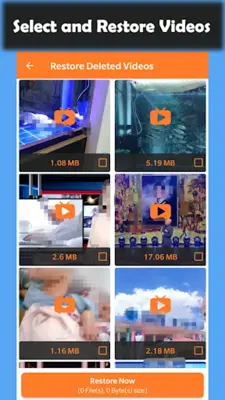 Deleted Video Recovery android App screenshot 2